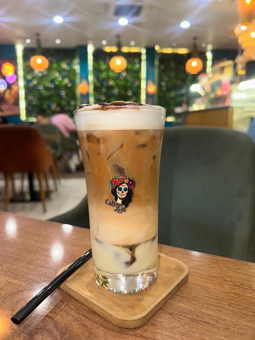 Catrina Latte: appealing photo of signature drink