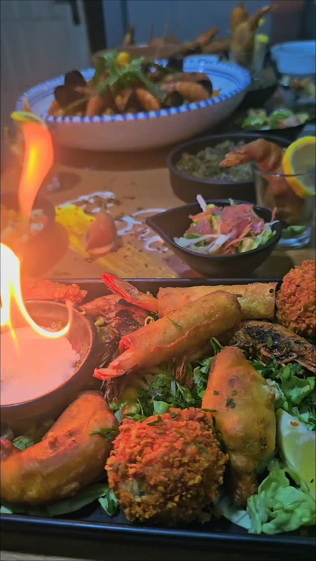 El Rio Sfax: appetizing food presentation and atmosphere