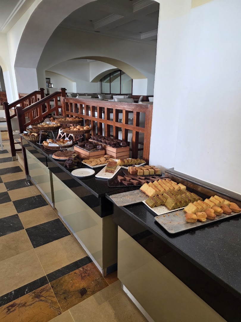 Dar Amna: appetizing display of restaurant food