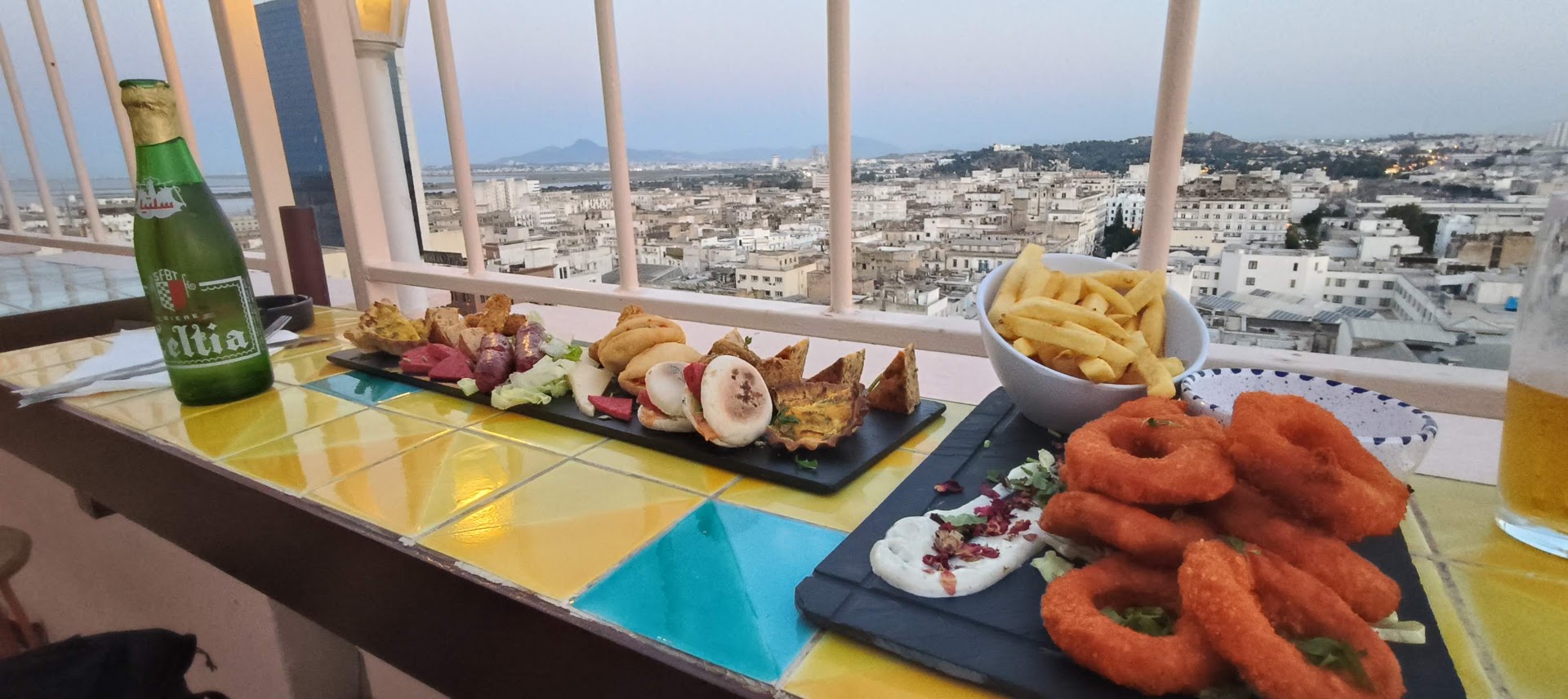 Habibi Downtown: appetizing food with scenic view