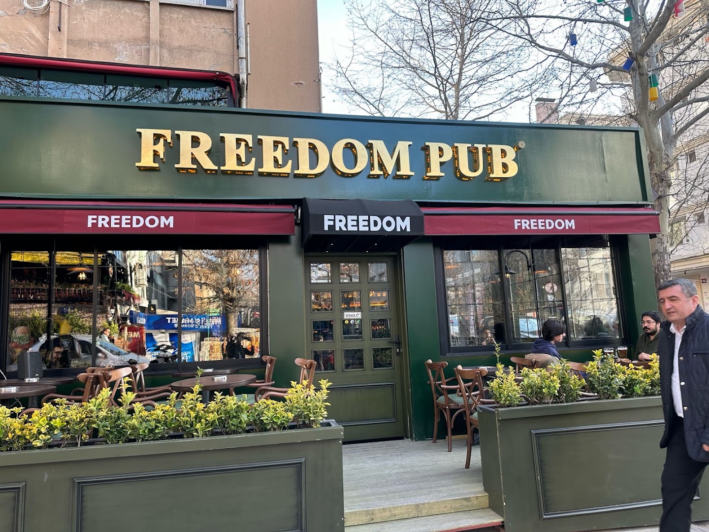 Freedom Pub: clear exterior shot of venue