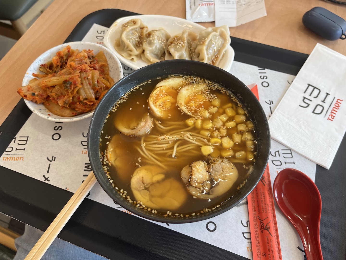 Miso Ramen Ankara: appetizing food photo of ramen
