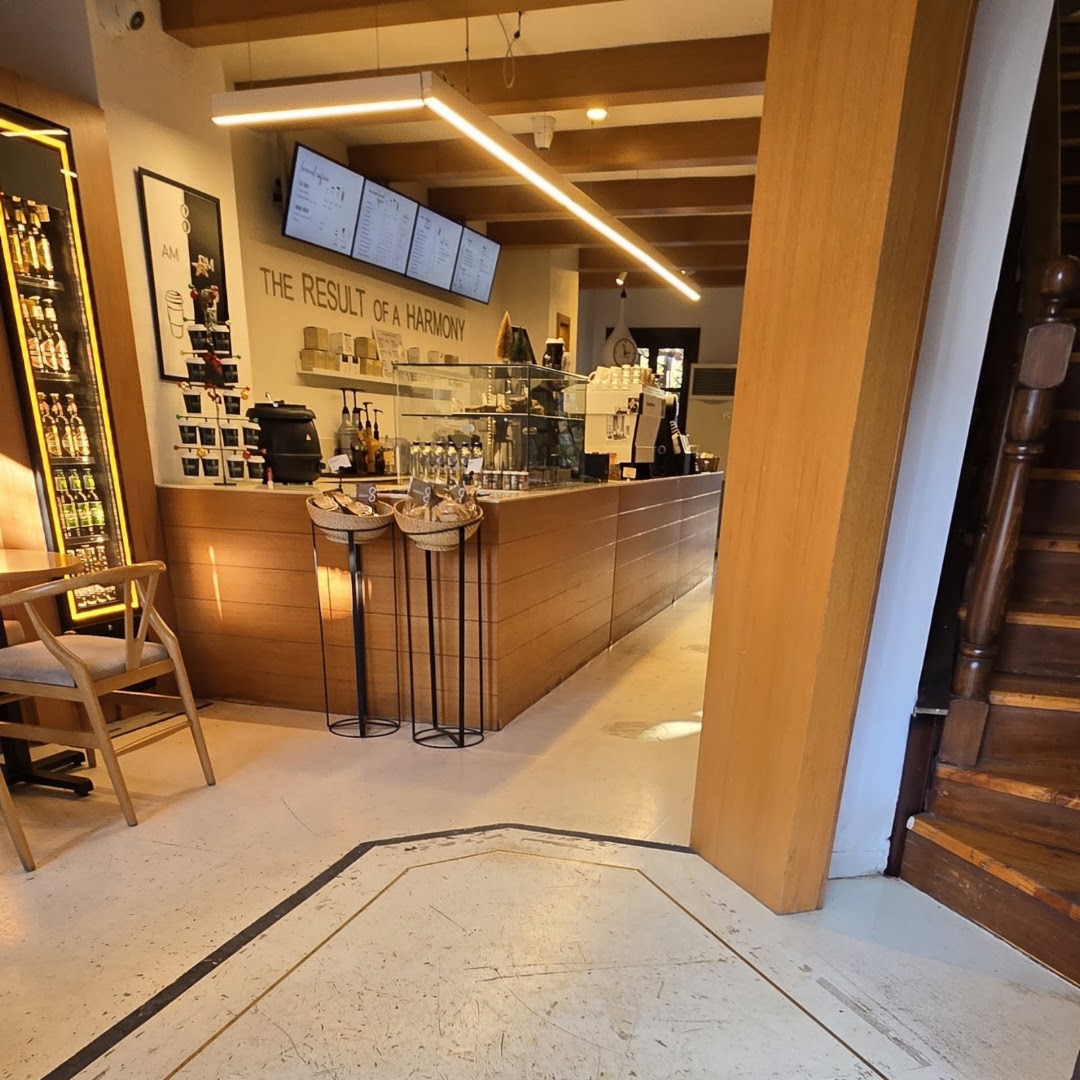 The Sudd Coffee: clear, professional interior shot