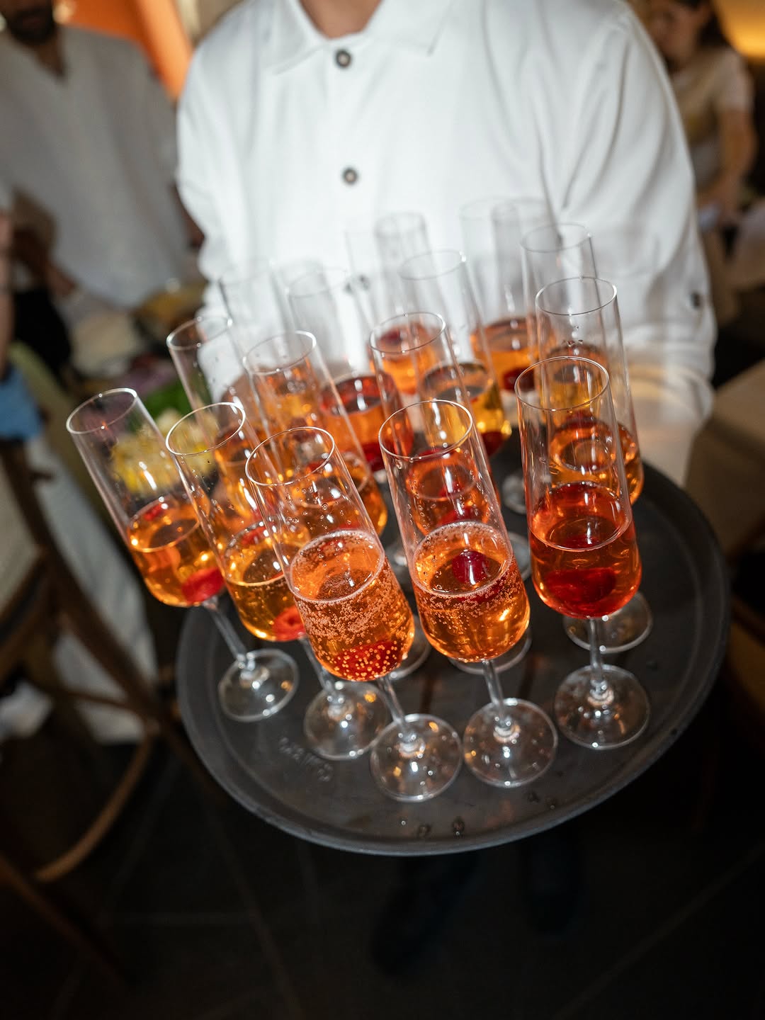 Hodan: professional photo of served drinks