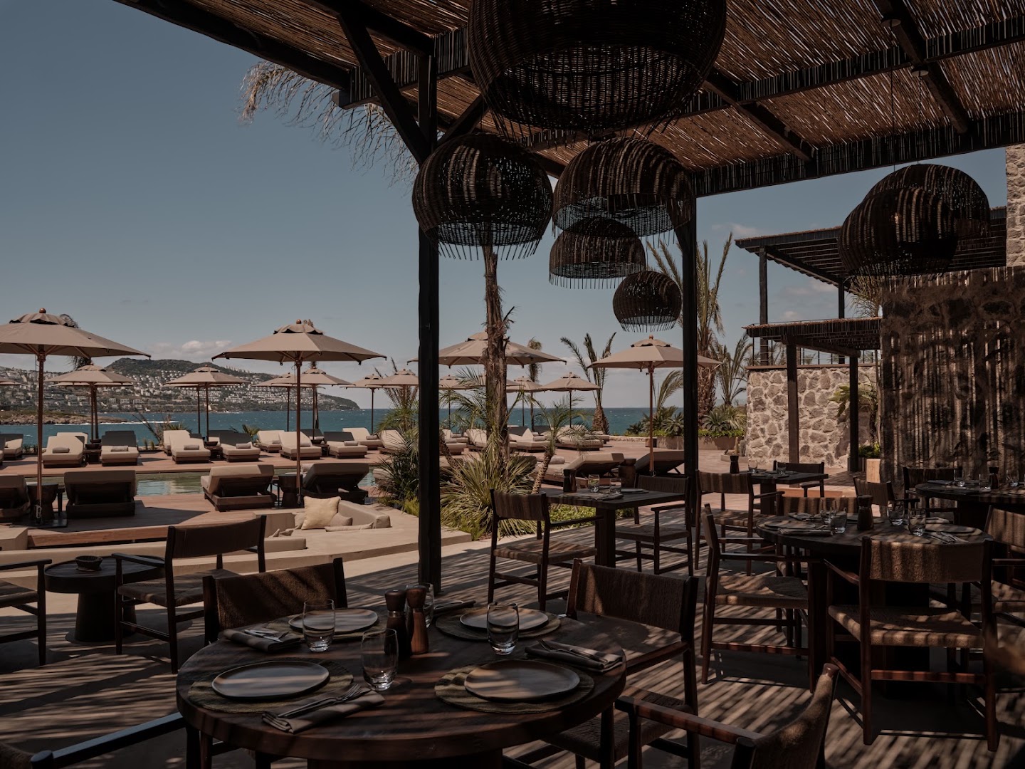 OKU Bodrum: beautiful professional hotel terrace shot