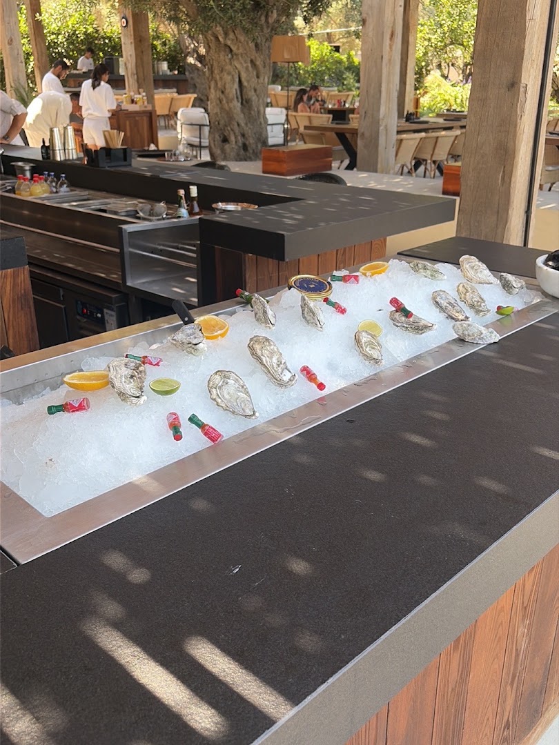 The Casa Cala: appetizing display of fresh food