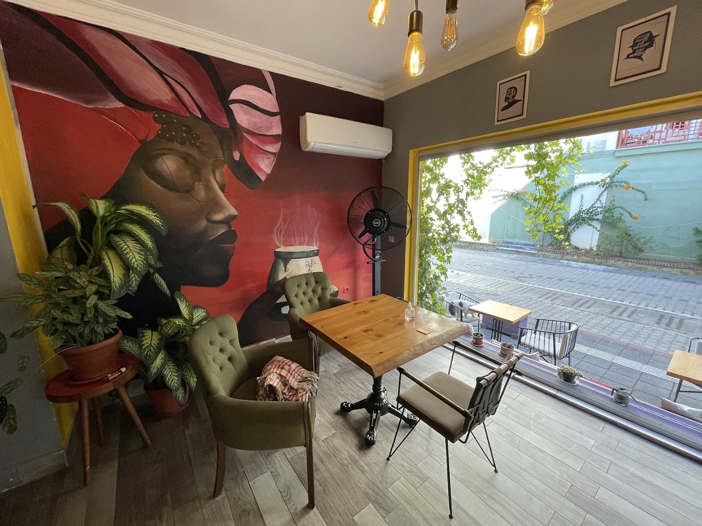 Keçi Coffee Roastery: inviting and well-composed interior shot