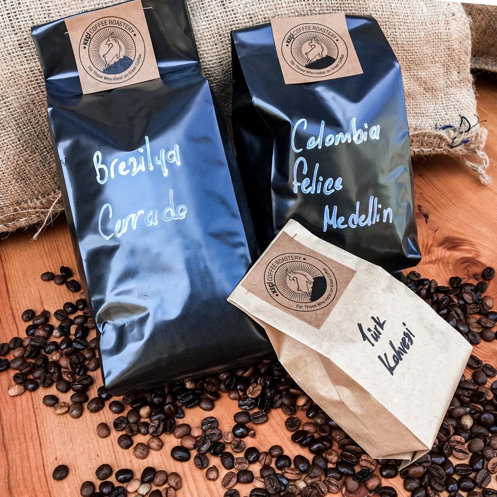 Keçi Coffee Roastery: professional product photography of coffee