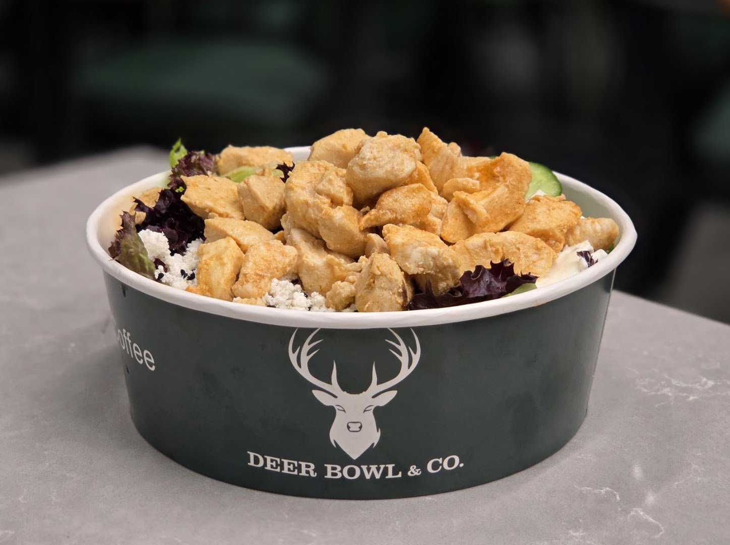 St.DEER: appetizing food photo with branding