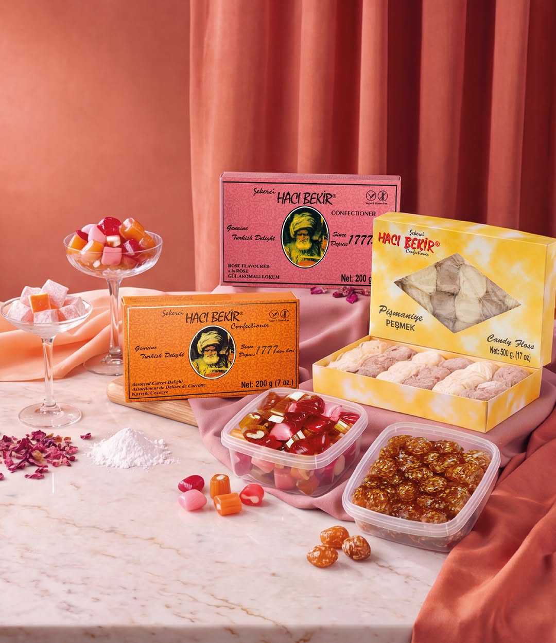 Ali Muhiddin Hacı Bekir: professional product display photo