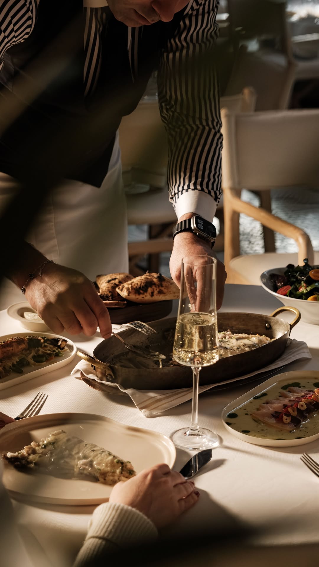 The Scalla: professional high-quality dining atmosphere