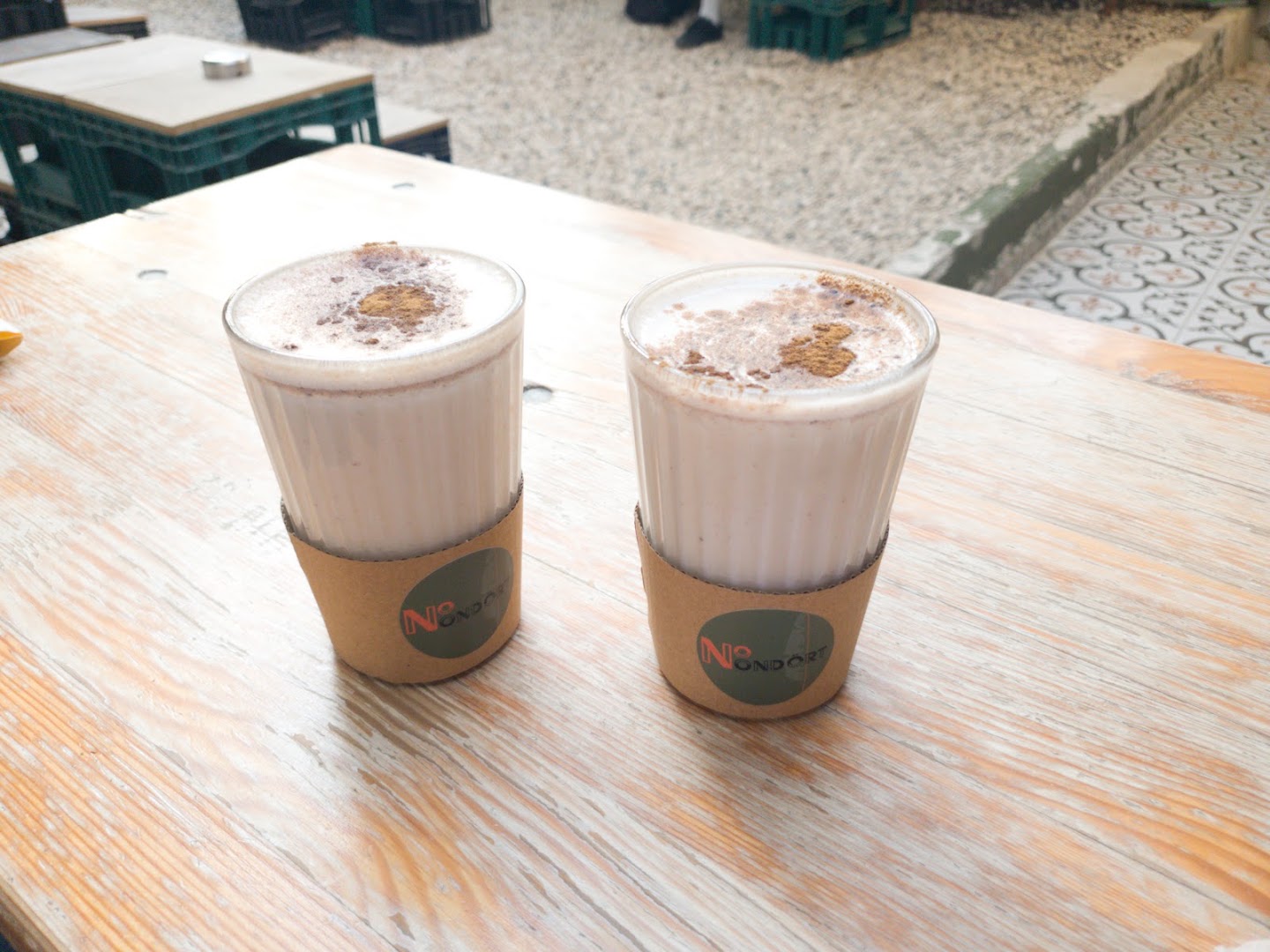 NoOndört Coffee: appetizing photo of coffee drinks