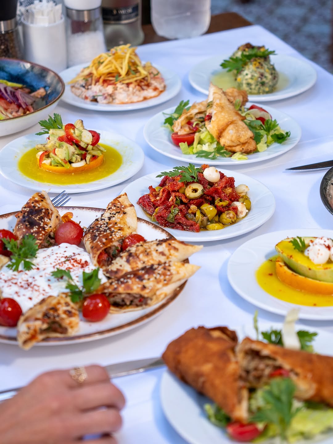 Mahal Ocakbaşı: high quality appetizing food spread
