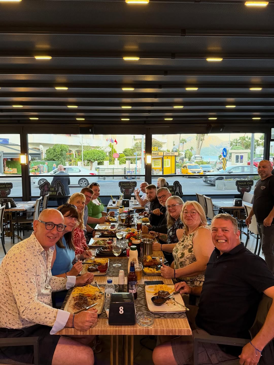 Natalie's Steak House: happy guests enjoying the atmosphere