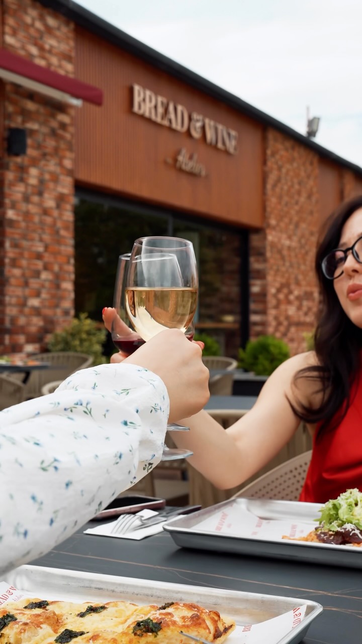 Bread and Wine Atelier: inviting atmosphere with food and drinks