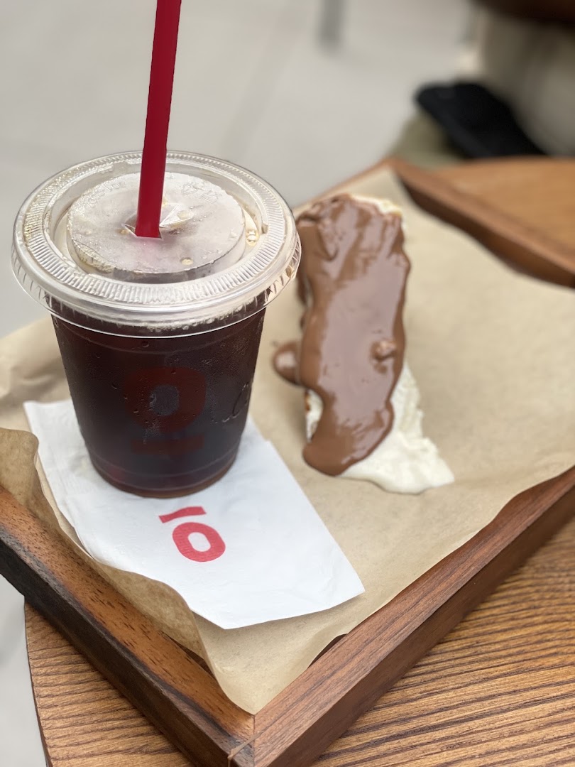 Espressolab: appetizing photo of coffee and dessert
