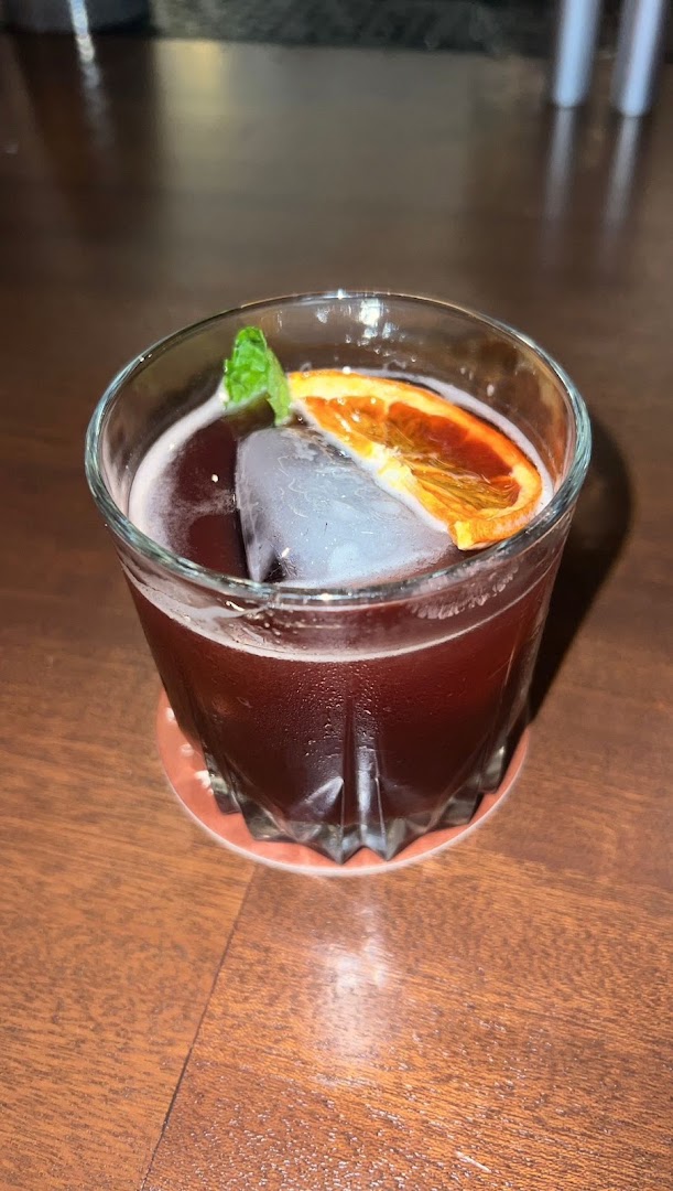 Ashes: appetizing photo of a cocktail