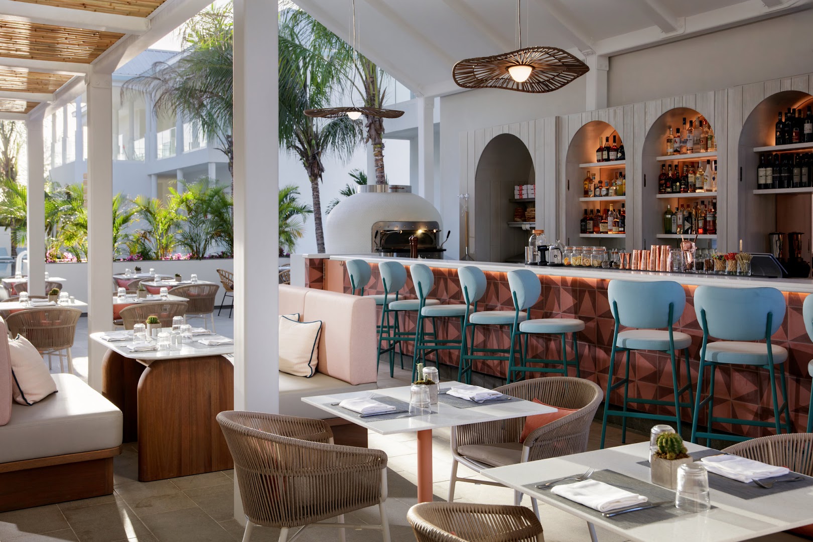 Hotel Indigo Turks & Caicos Grace Bay: professional, inviting hotel restaurant interior