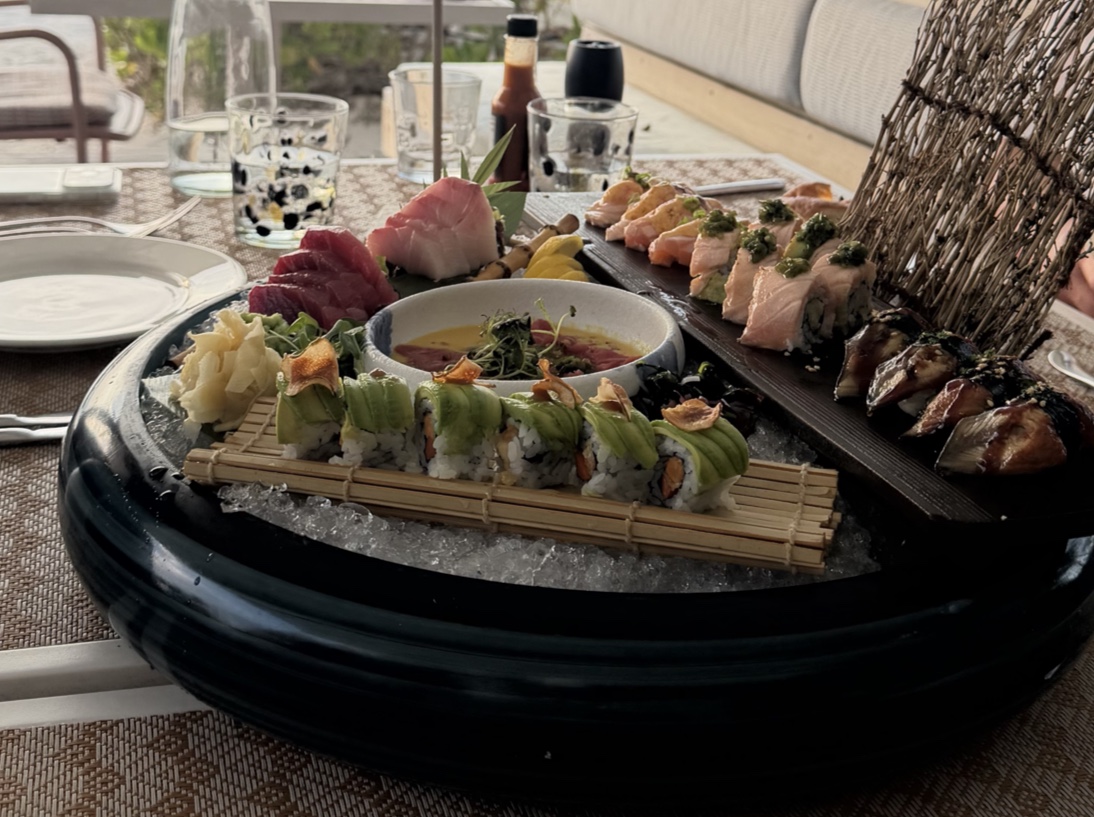 Infiniti Restaurant & Raw Bar: appetizing, high-quality food presentation