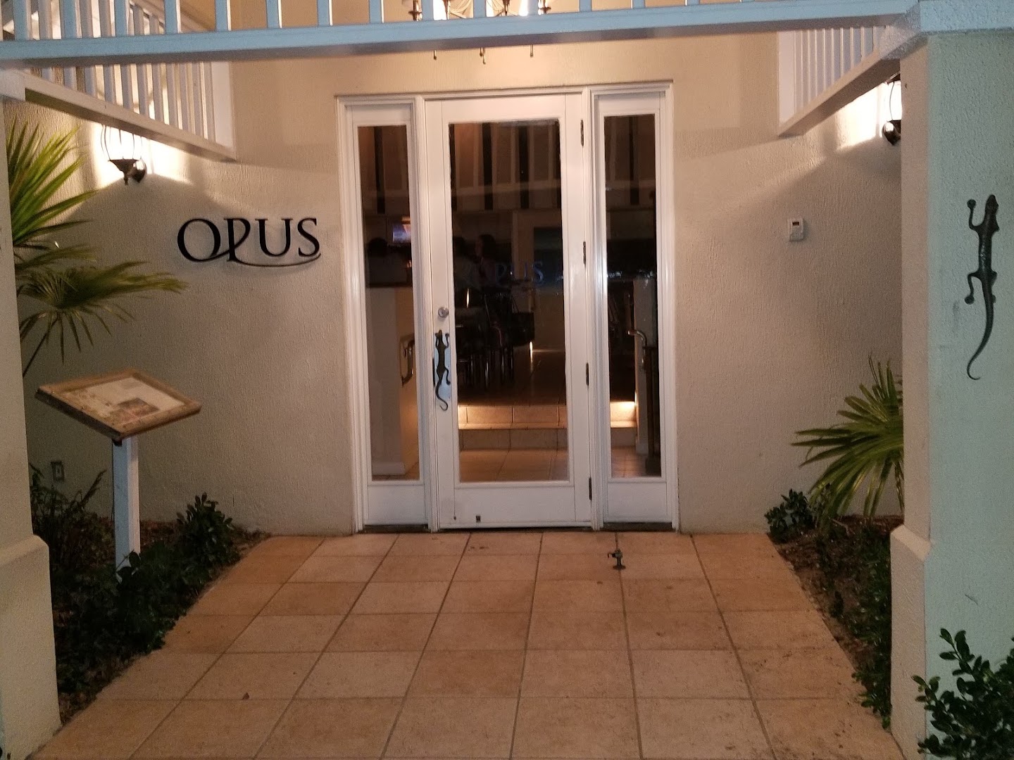 Opus Wine Bar and Grill: clear, professional exterior entrance shot