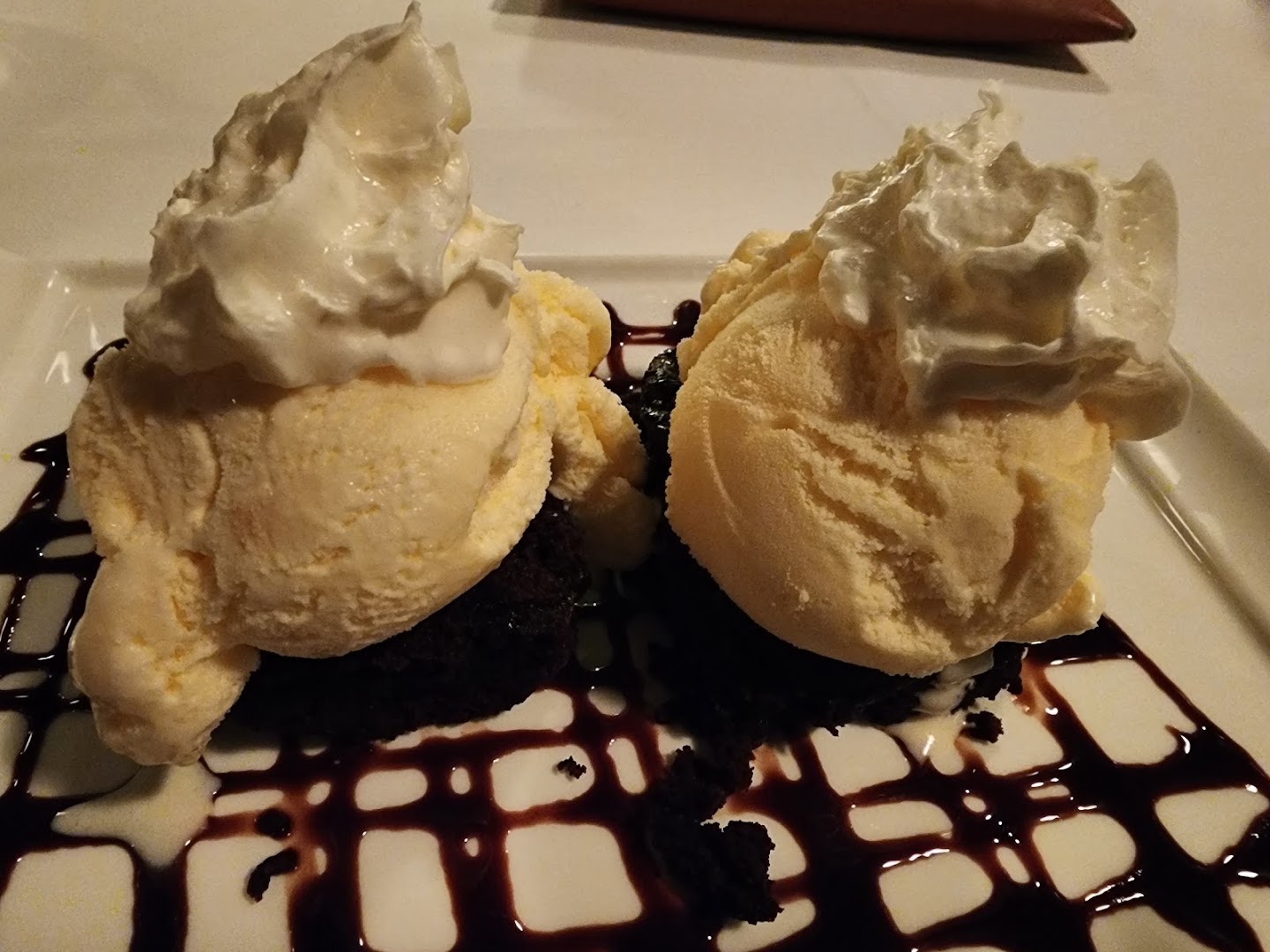 Opus Wine Bar and Grill: appetizing photo of dessert