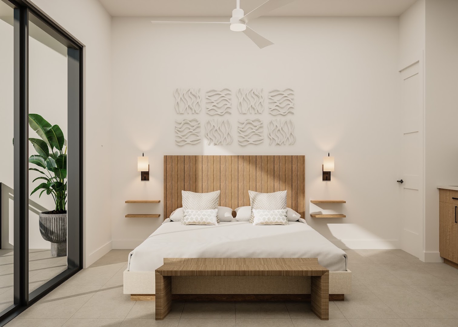 The Retreat TCI: professional, high-quality hotel room photo