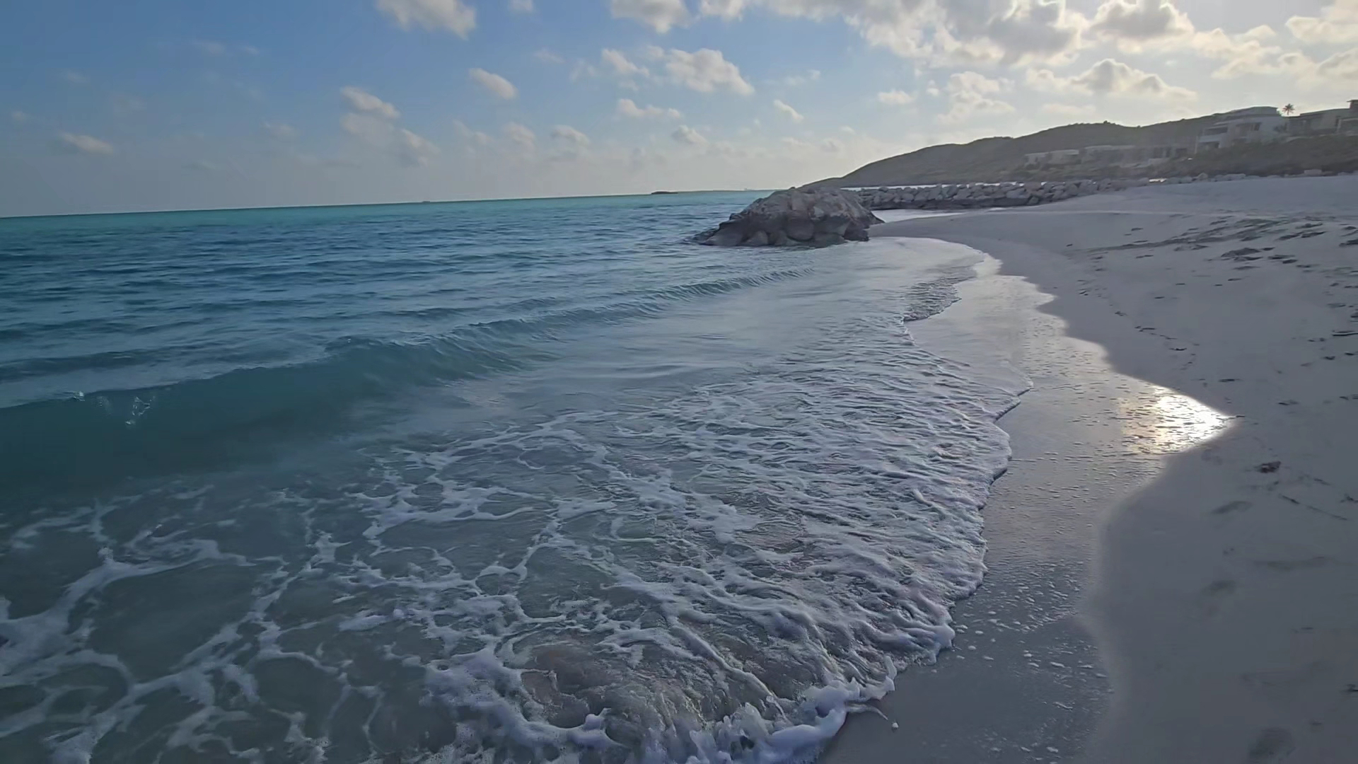 The Strand Turks and Caicos: beautiful beach view of hotel