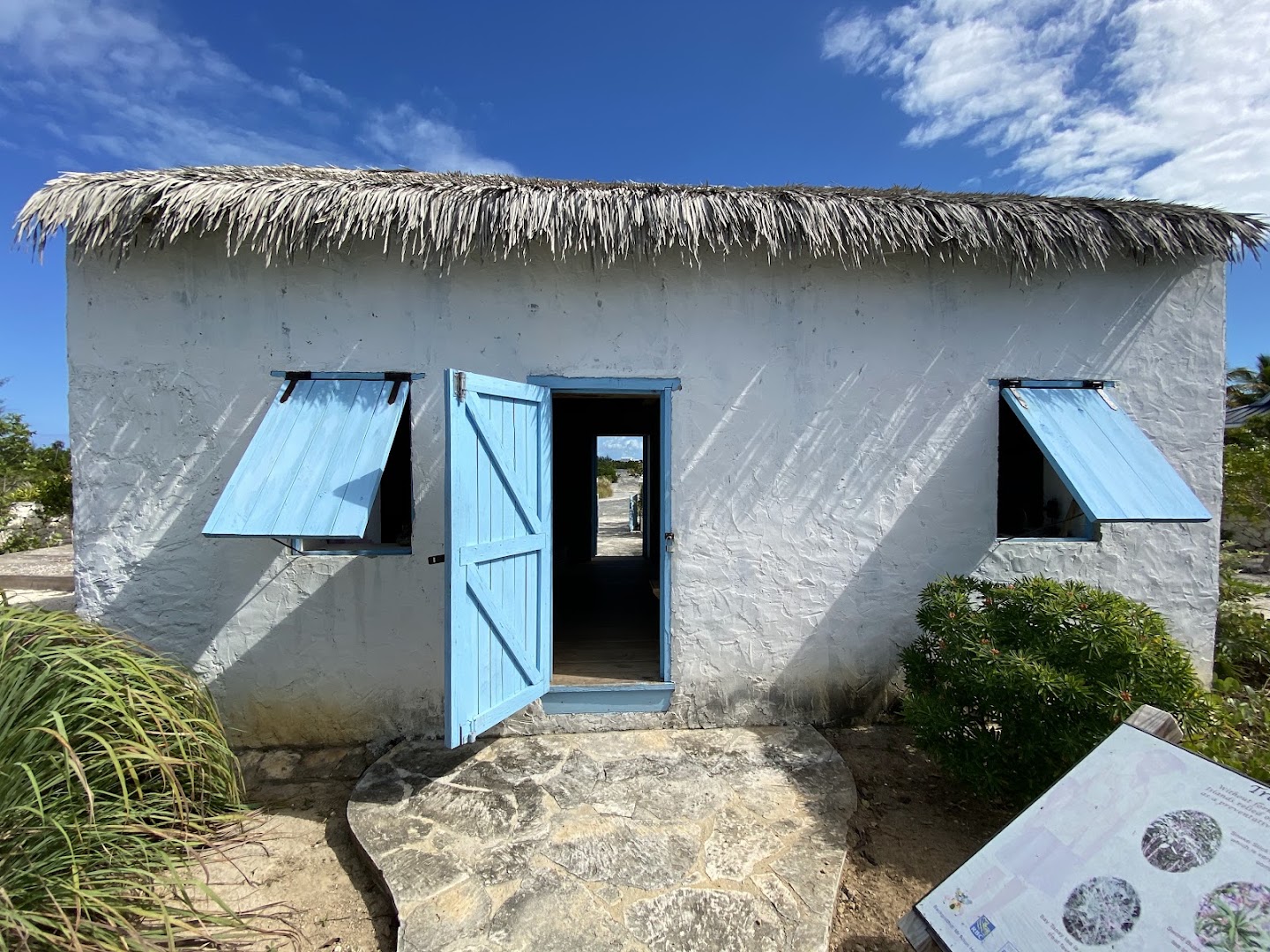 Turks and Caicos National Museum (Providenciales): clear exterior view of exhibit
