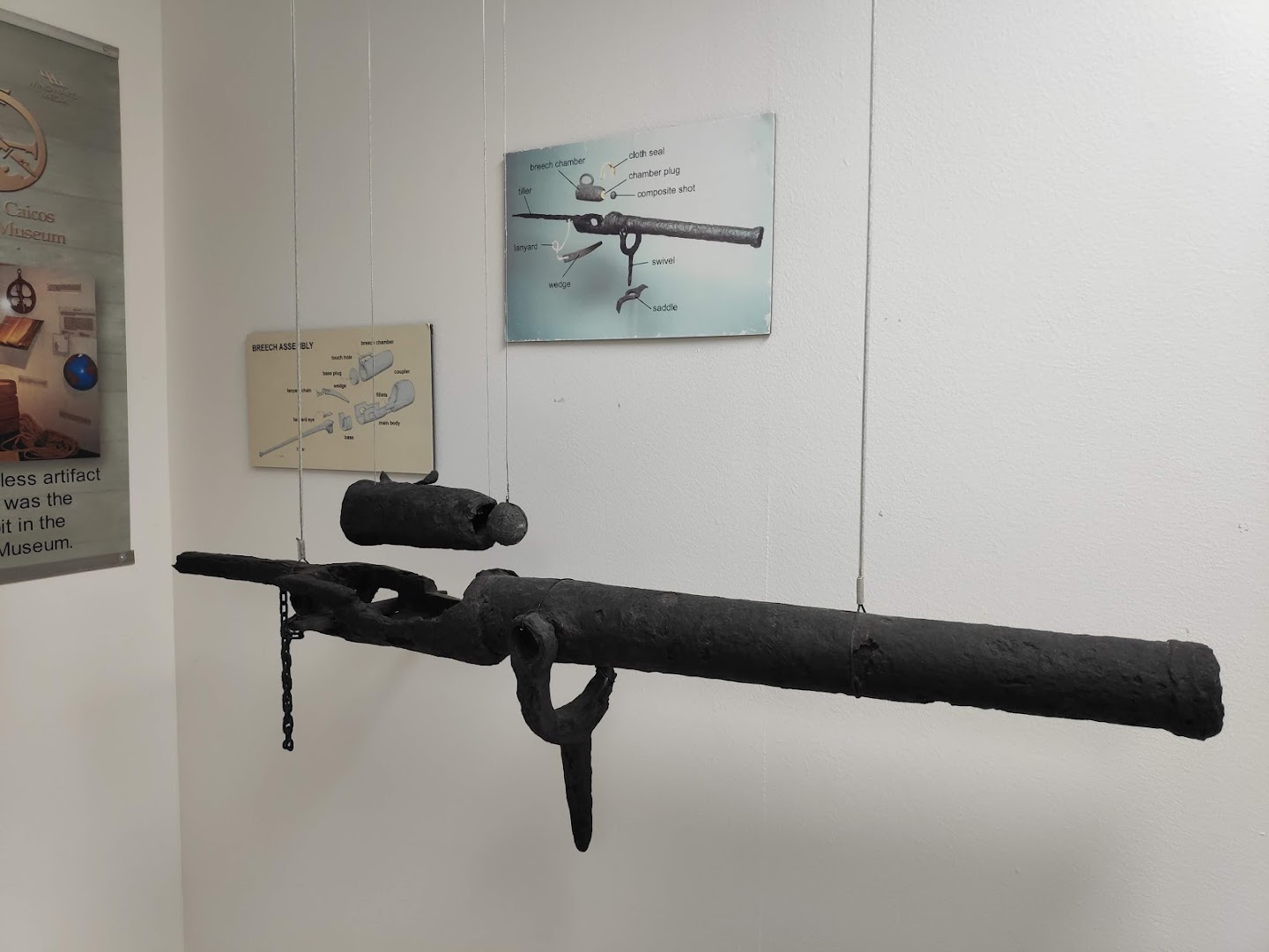 Turks and Caicos National Museum (Providenciales): clear photo of museum exhibit