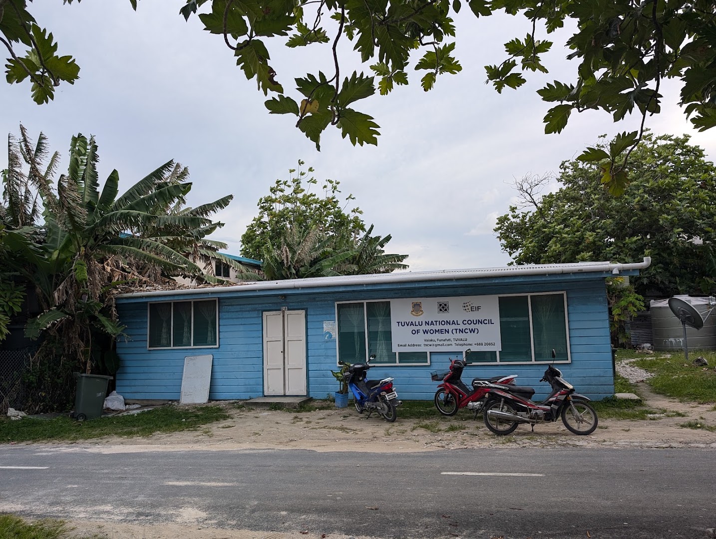 Tuvalu Women's Handicraft Centre: clear exterior view of venue
