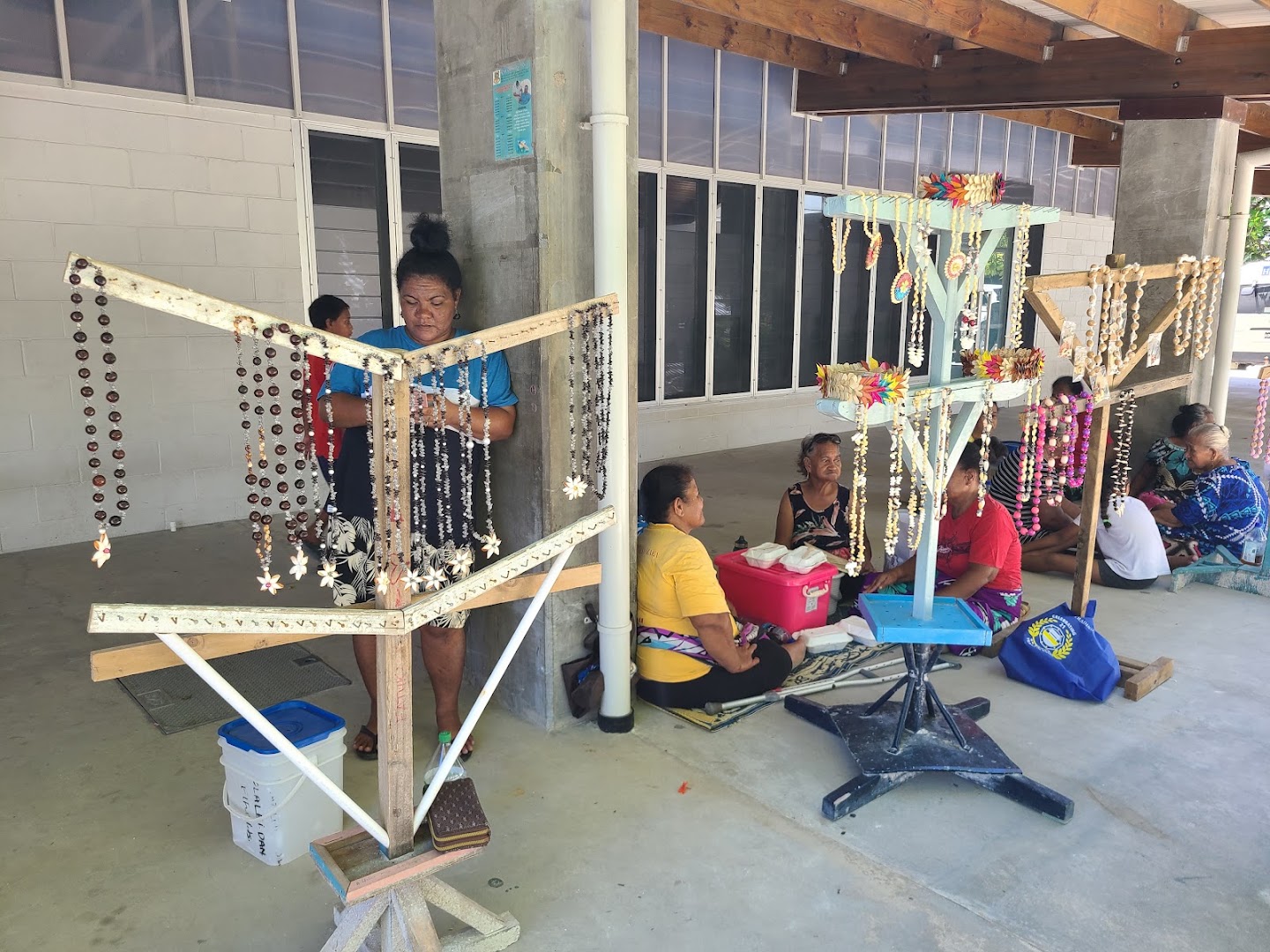 Tuvalu Women's Handicraft Centre: artisans and their crafts