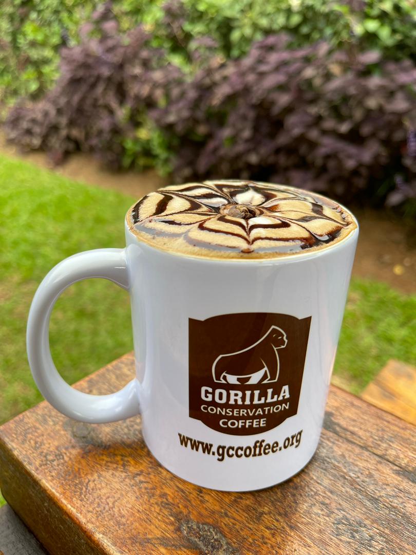 Gorilla Conservation Café: appealing coffee drink photo