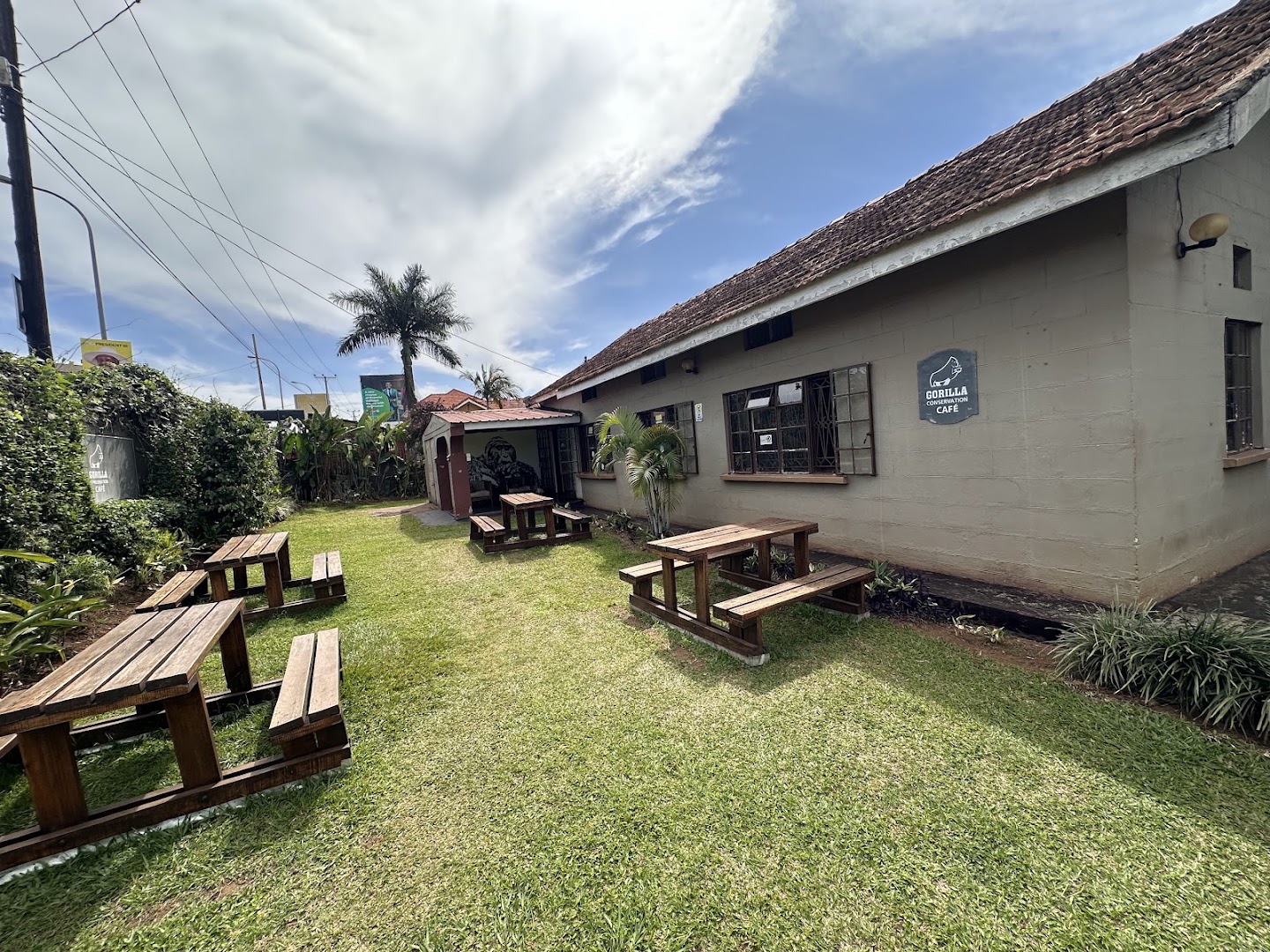 Gorilla Conservation Café: clear photo of venue exterior