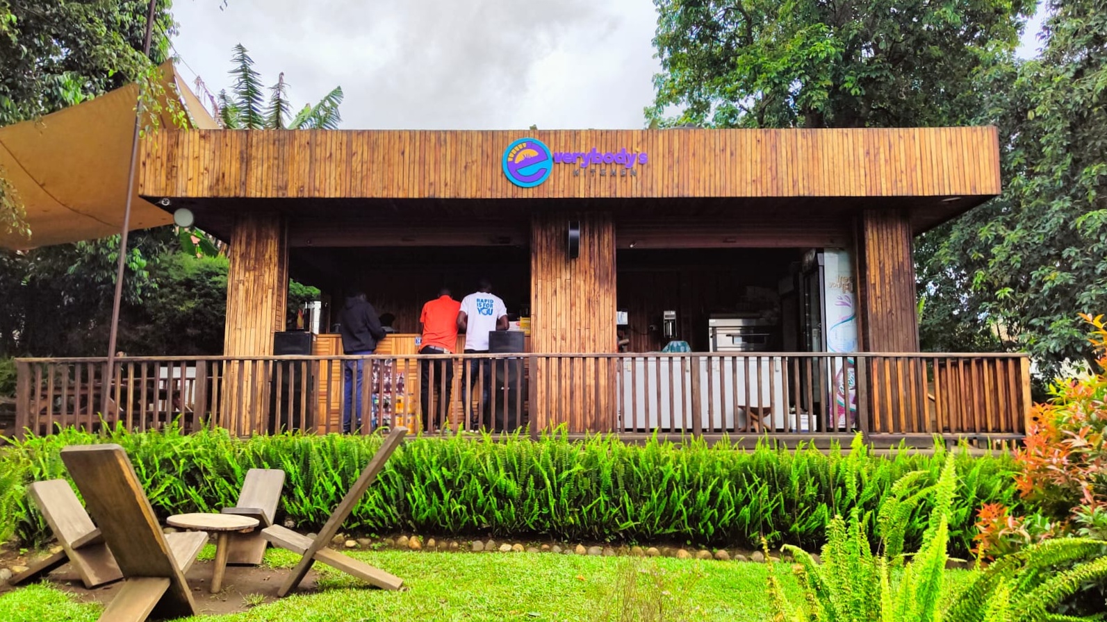 Everybody's Kitchen (EBK): clear exterior shot of venue