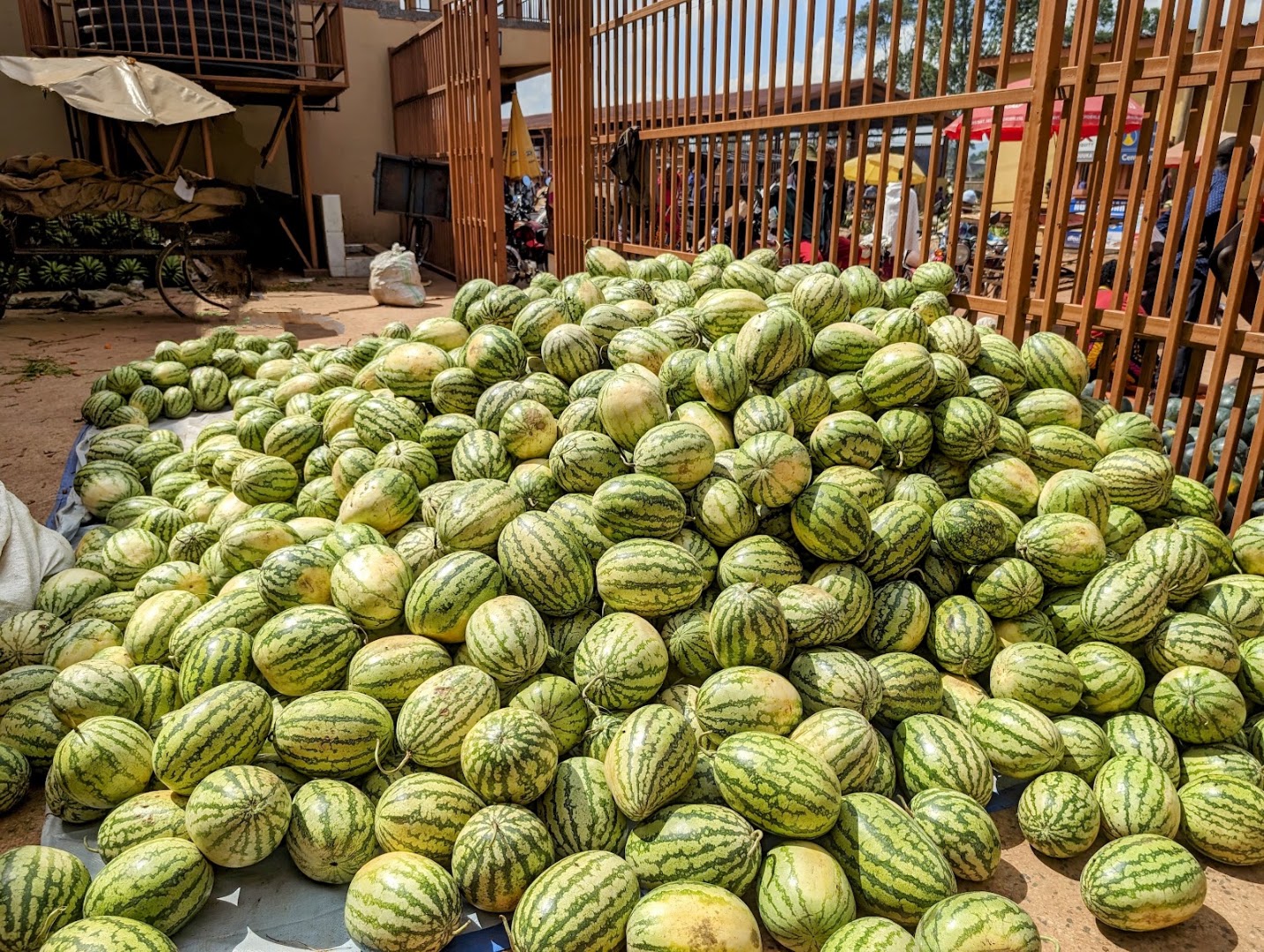 Kabale Central Market: fresh produce at market