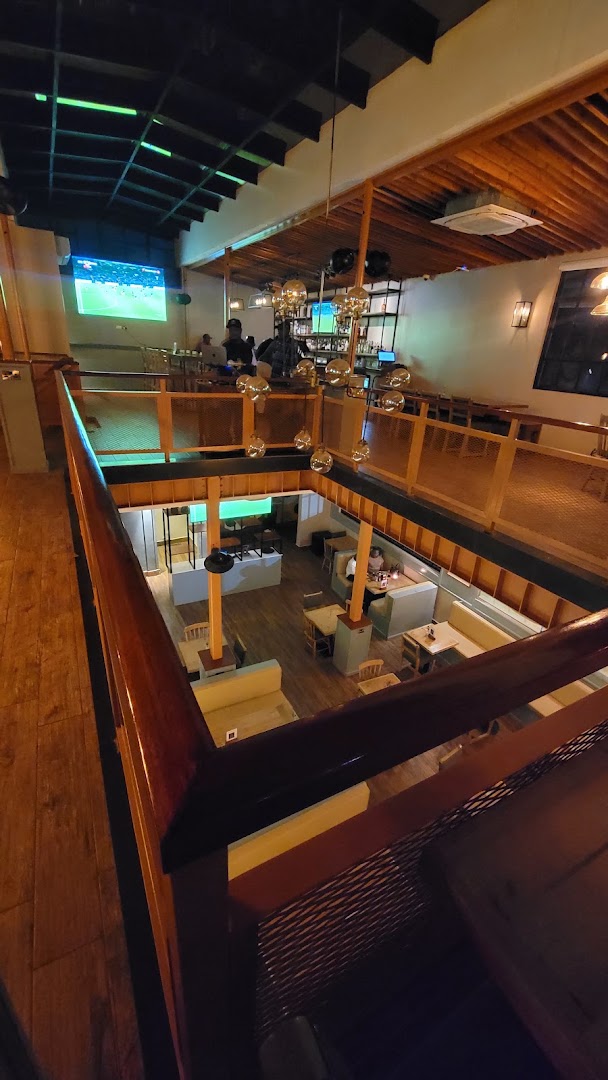 The Local: clear view of restaurant interior