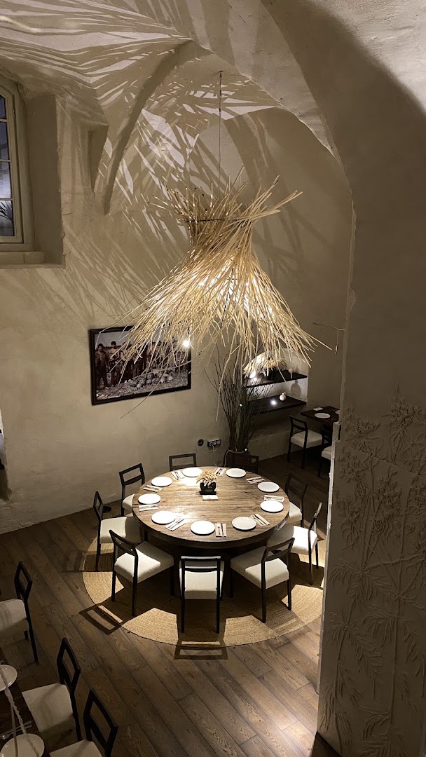 Steppe: beautiful interior and atmospheric lighting