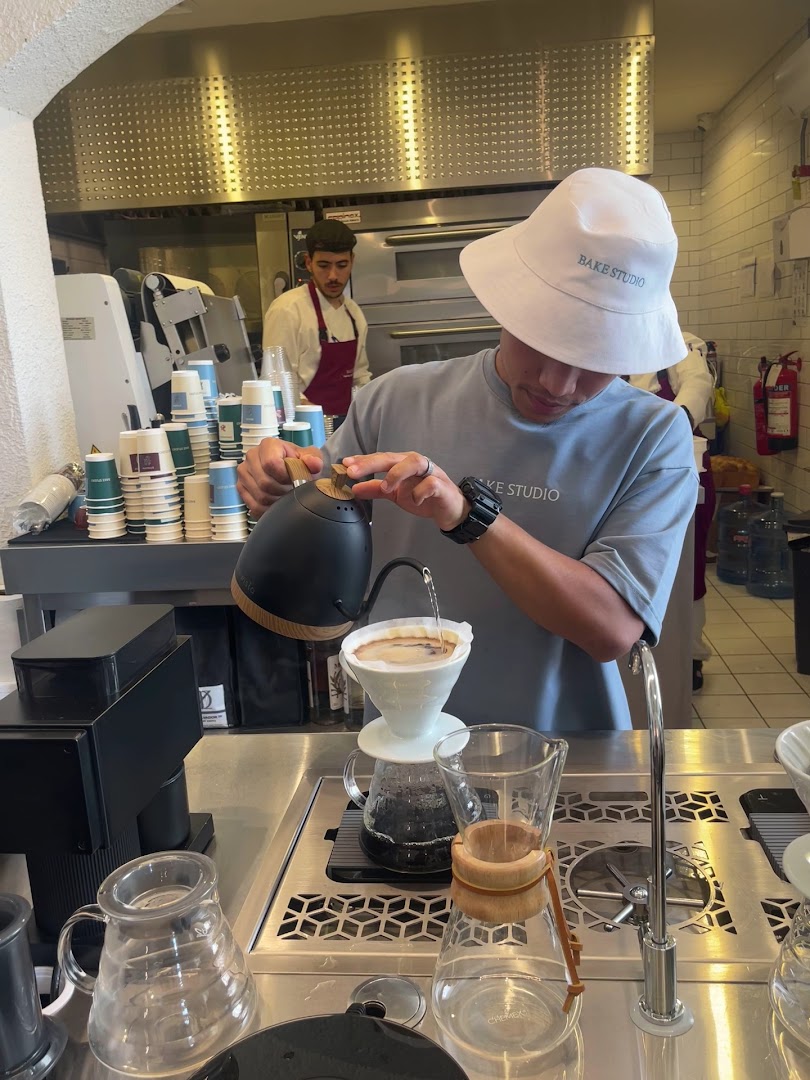 Bake Studio: staff preparing quality coffee