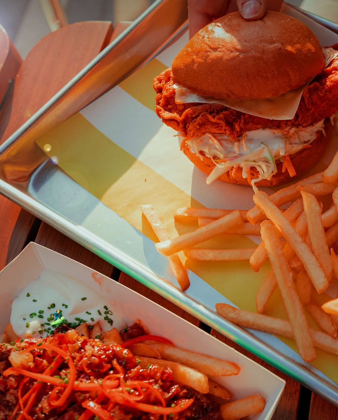 Bayside Burger Co.: appetizing, high-quality food photography