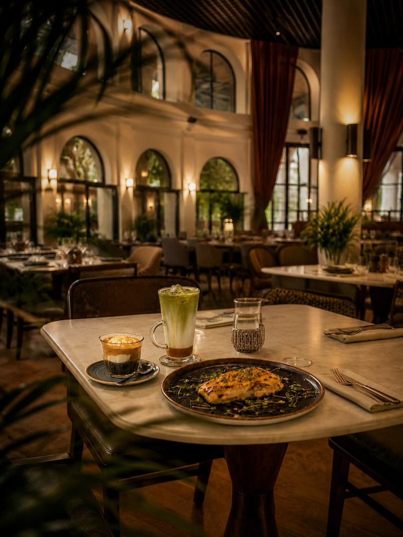 OPAIA Restaurant & Lounge: professional, atmospheric restaurant interior shot