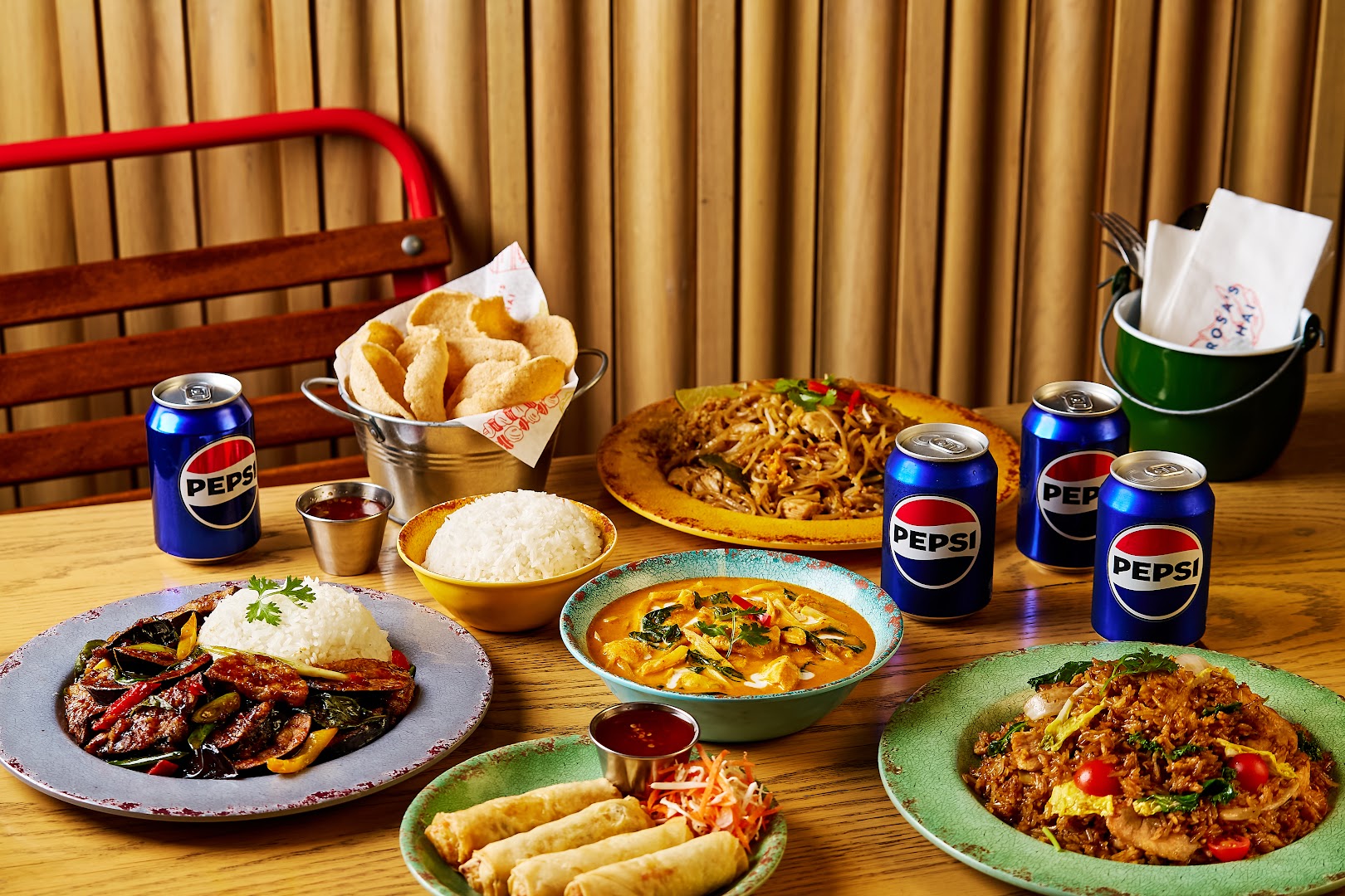 Rosa's Thai: appetizing, professional food photography