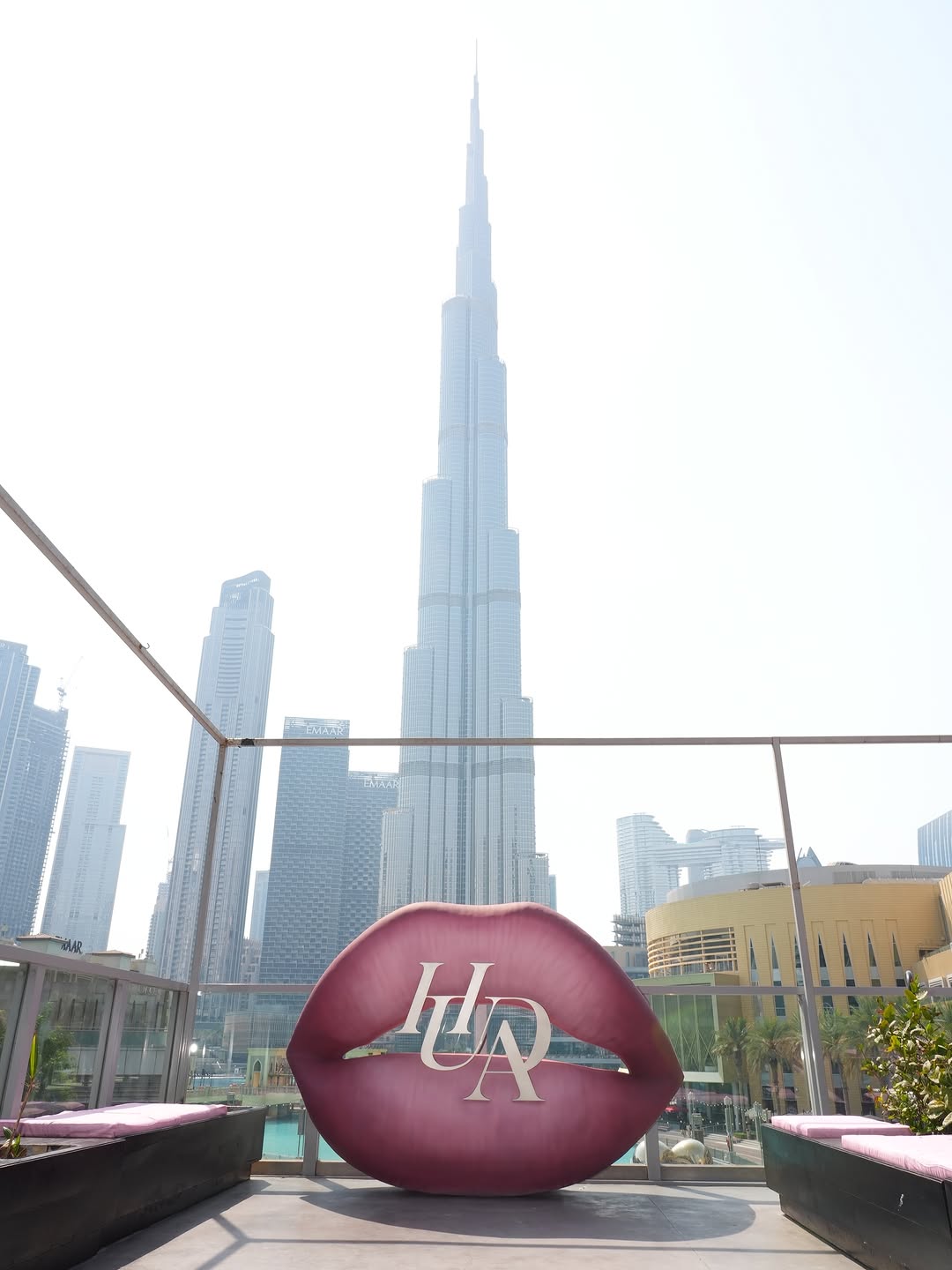 Salt: stunning view of Burj Khalifa