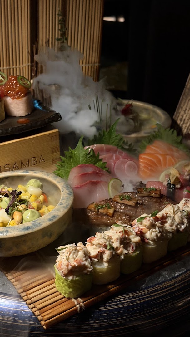 Sushisamba: high quality appetizing food presentation