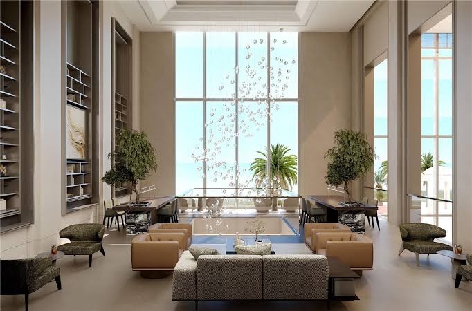 The Mangroves Abu Dhabi, LXR Hotels & Resorts: high quality hotel lobby interior
