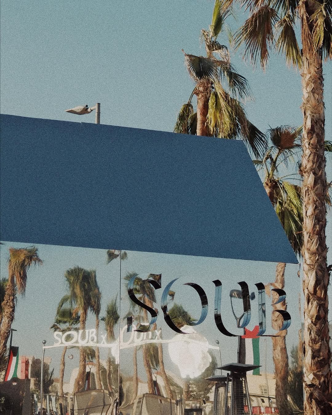 SOUB: stylish exterior shot of venue