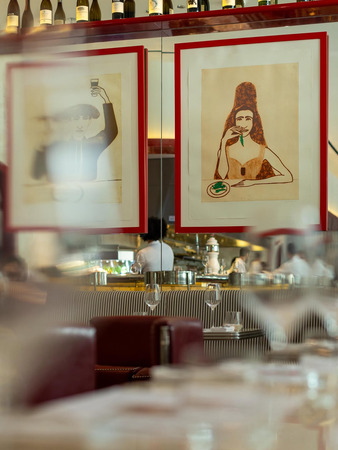 Barrafina: professional interior shot showing atmosphere