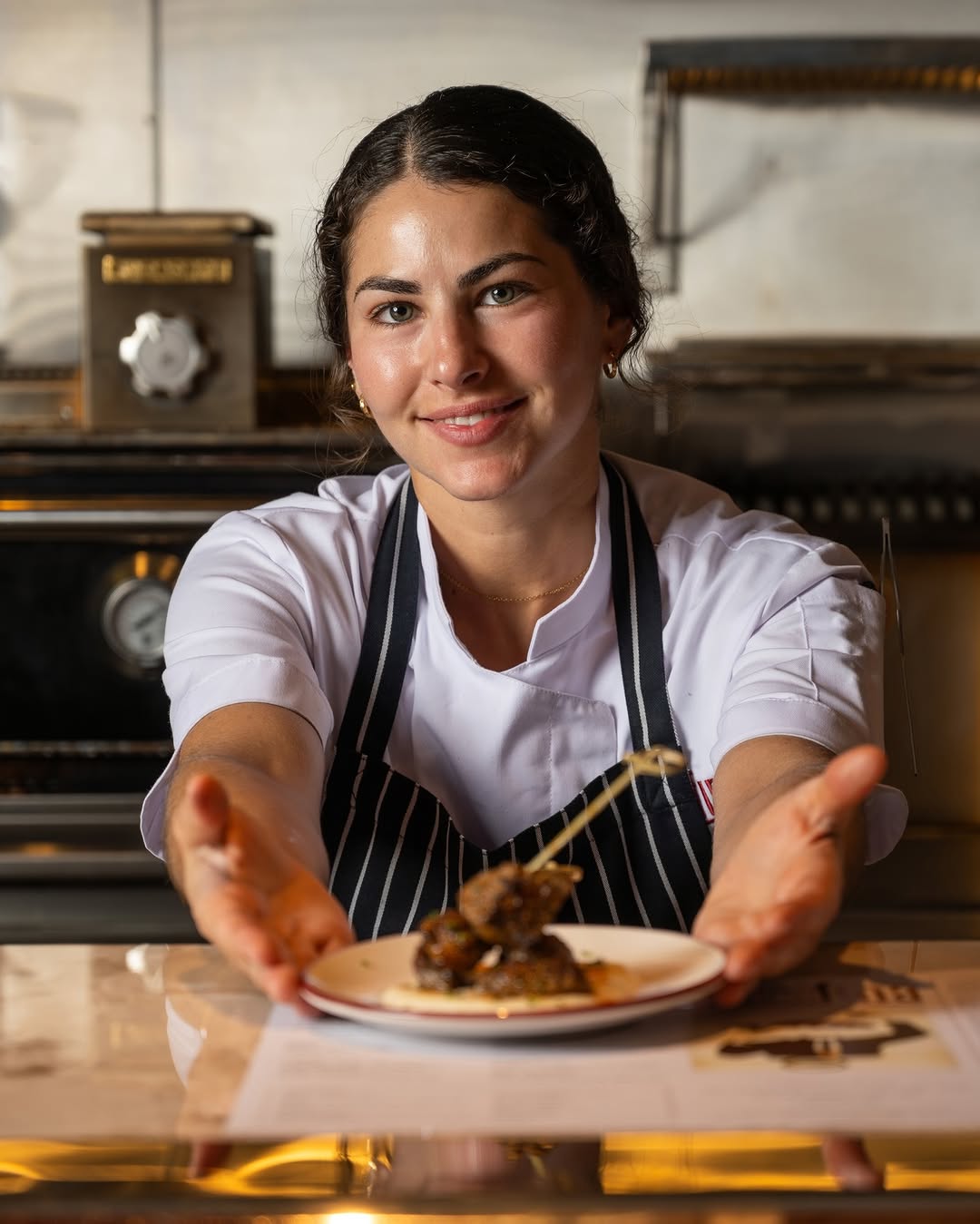 Barrafina: professional portrait of chef
