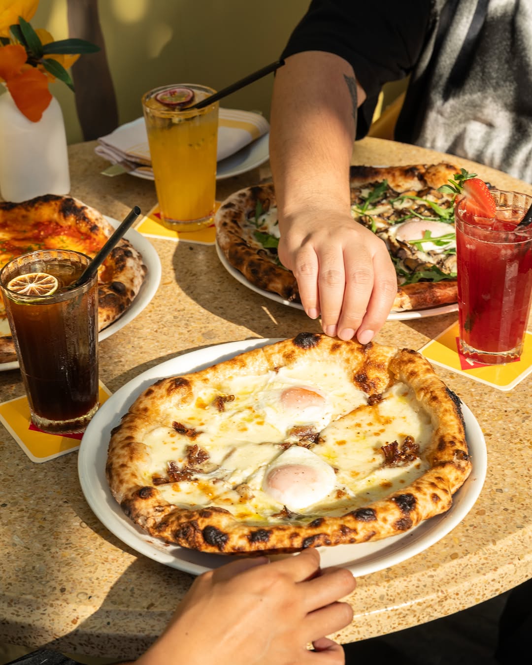 FALCONE: appetizing food and vibrant atmosphere