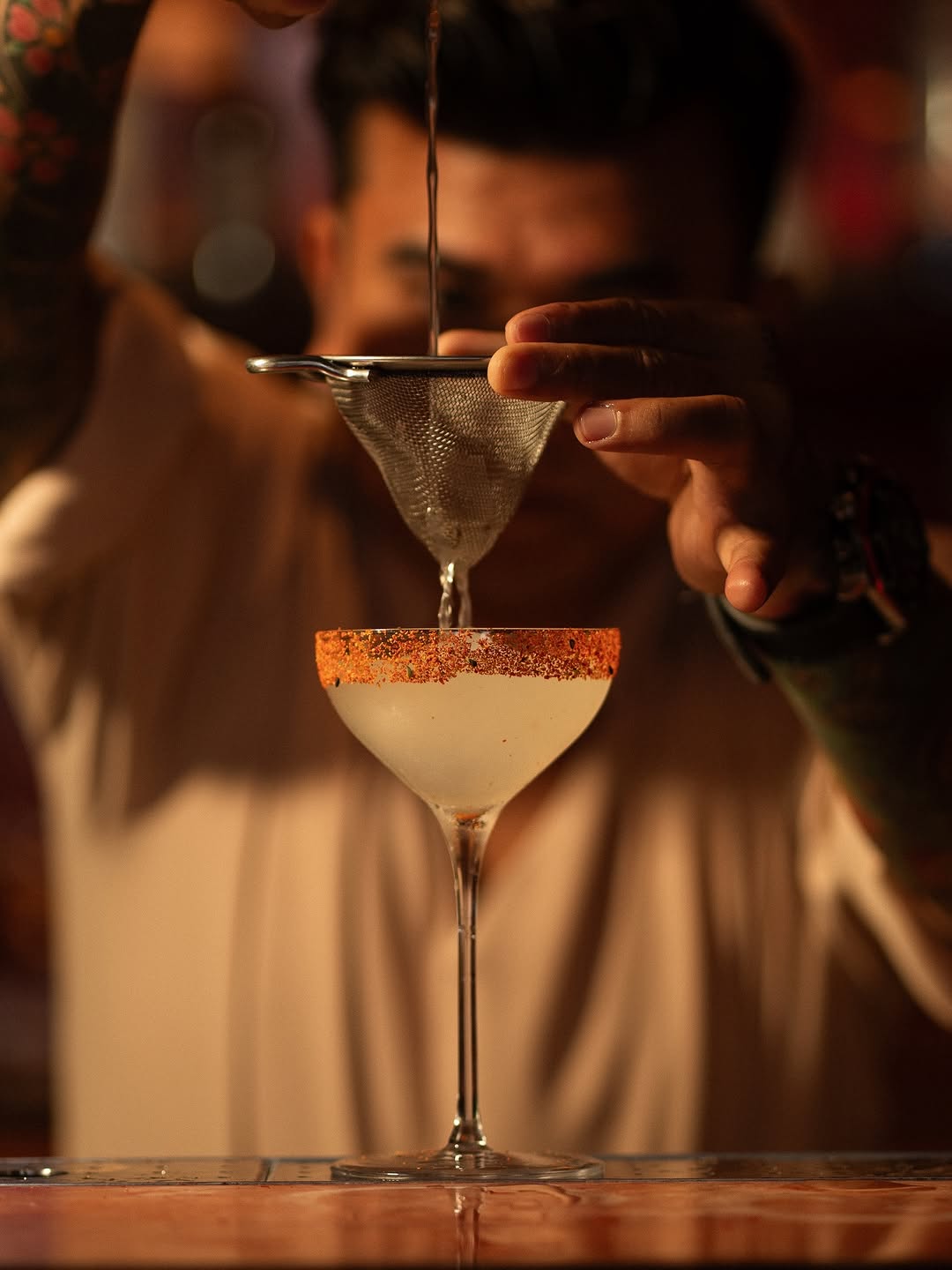 Gohan Bluewaters: professional high-quality cocktail preparation photo