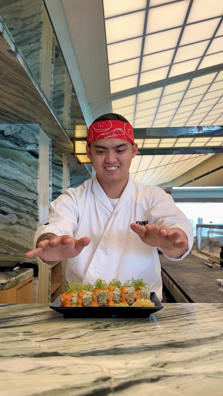 Kumo: professional photo of chef and food